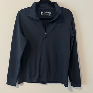 AriatTek Cold Series Quarter Zip Pullover Men’s Medium Navy Blue